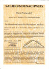 Sachkundennachweis für Holzschutz am Bau